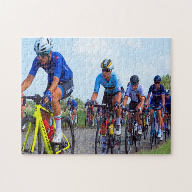 Tour de France Course à vélo Jigsaw Puzzle (Horizontal)