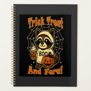 Tour de friandises et Halloween mignon et sauvage