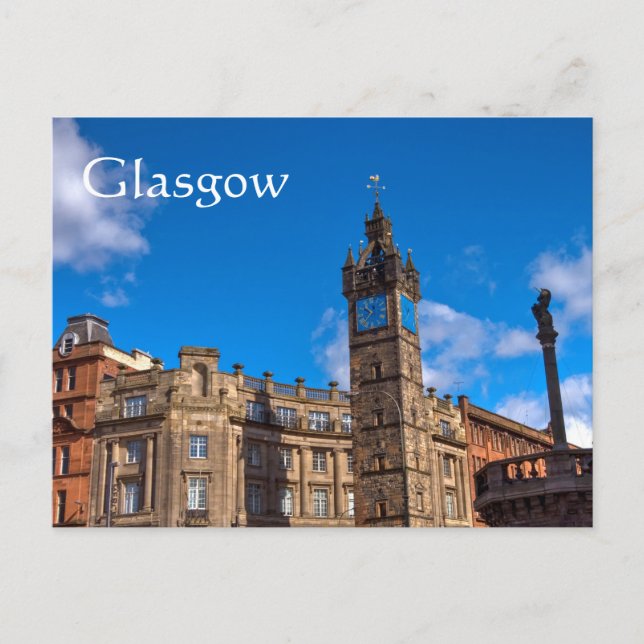 Tour de la Tolbooth, Glasgow Cross, Carte postale  (Devant)