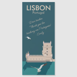 Tour de Lisbonne de Belem Merci Enseignant