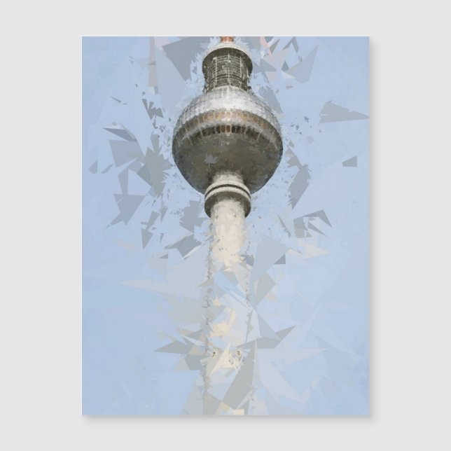 Tour de télévision de Berlin, Allemagne (Devant)