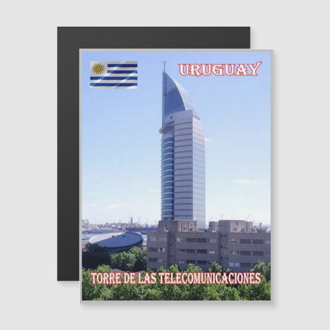Tour des télécommunications - Uruguay - (Devant / Derrière)