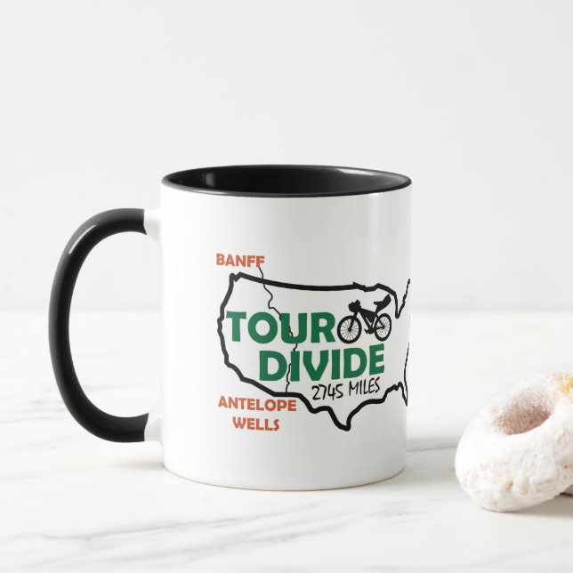 Tour Divide Mug (Avec donut)