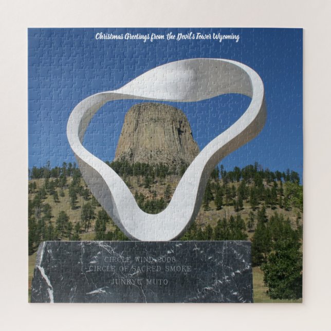 Tour du Diable Wyoming. Puzzle (Vertical)