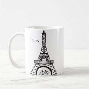 Tour Eiffel Bonjour Paris Mug