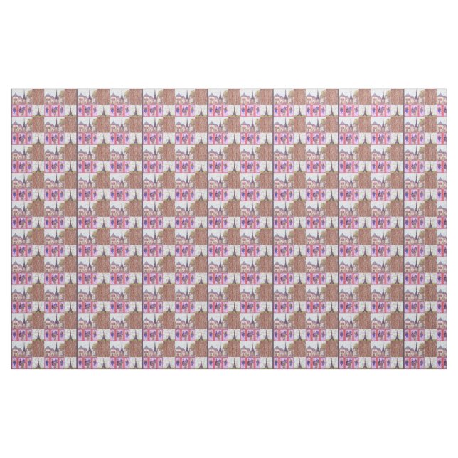 Tour Eiffel de Paris a inspiré le tissu 2 de (Fat Quarter)