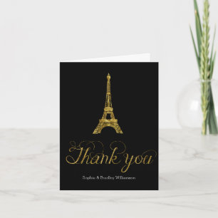 Tour Eiffel en or Merci