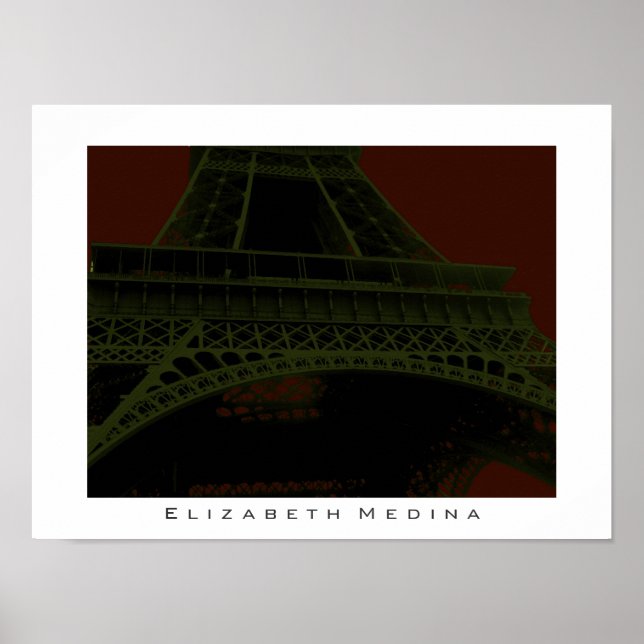 Tour Eiffel ~ Imprimer / Poster (Devant)