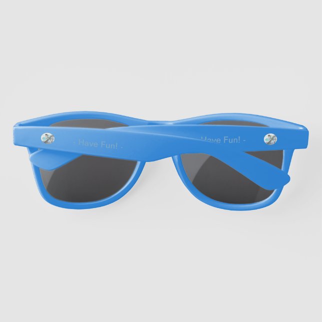 Tour Eiffel Lunettes de soleil en plastique (Dos)