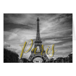 Tour Eiffel Noir & Blanc Paris France