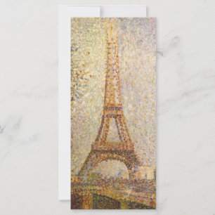 Tour Eiffel par Georges Seurat, Art Vintage