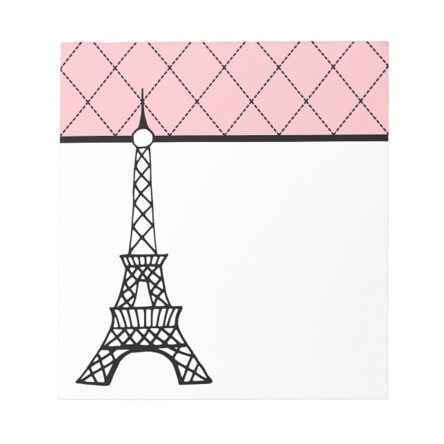 Tour Eiffel  Paris Bloc-notes (Devant)