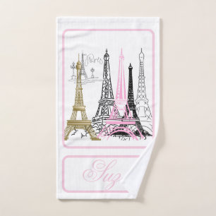 Tour Eiffel Paris Décor rose