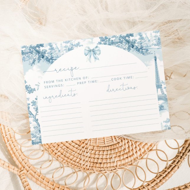 Tour Eiffel Paris Dusty bleu Bridal (Créateur téléchargé)