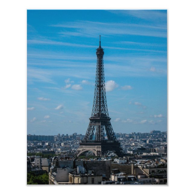 Tour Eiffel, Paris - Impression photo (Devant)