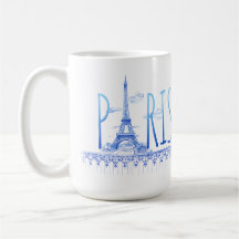 Tour Eiffel Paris Mug