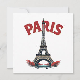 Tour Eiffel, Paris, retro