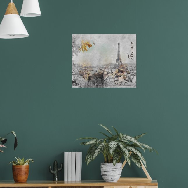 Tour Eiffel. Poster de Paris, France (Salon 1)