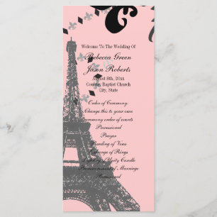 tour eiffel rose vintage paris programmes de maria