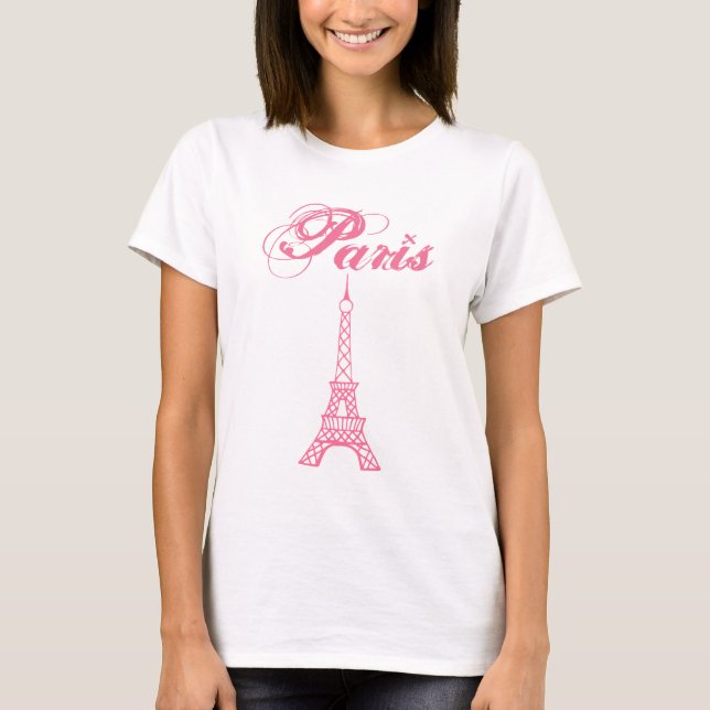 Tour Eiffel T-Shirt Paris (Devant)