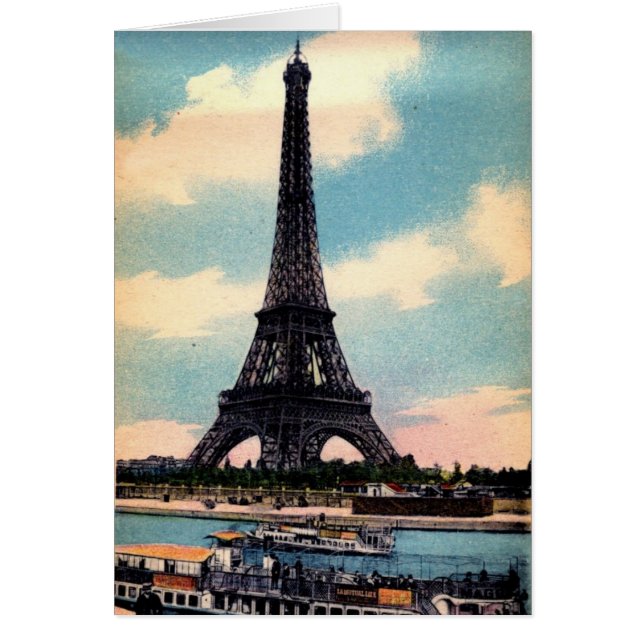 Tour Eiffel vintage (Devant)