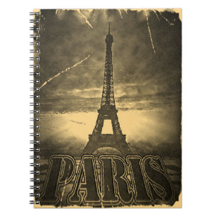 Tour Eiffel vintage Paris #2 - carnet