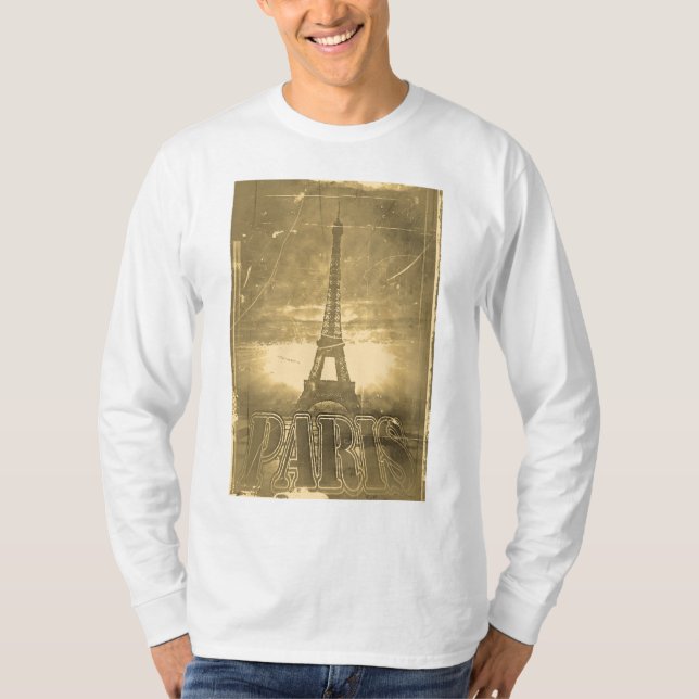 Tour Eiffel vintage Paris #3 - T-shirt (Devant)