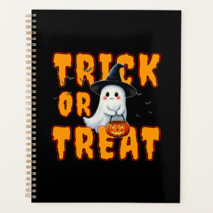 tour ou friandise halloween mignon fantôme citroui