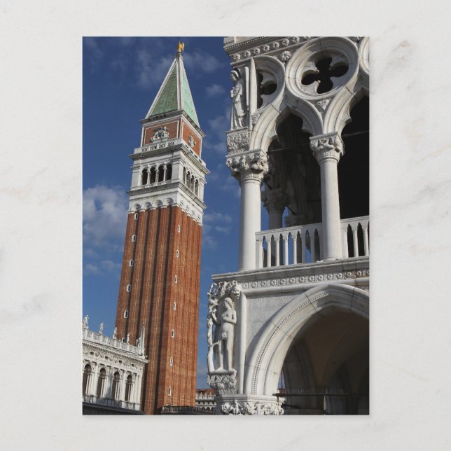 Tour San Marco Bell à Venise carte postale (Devant)