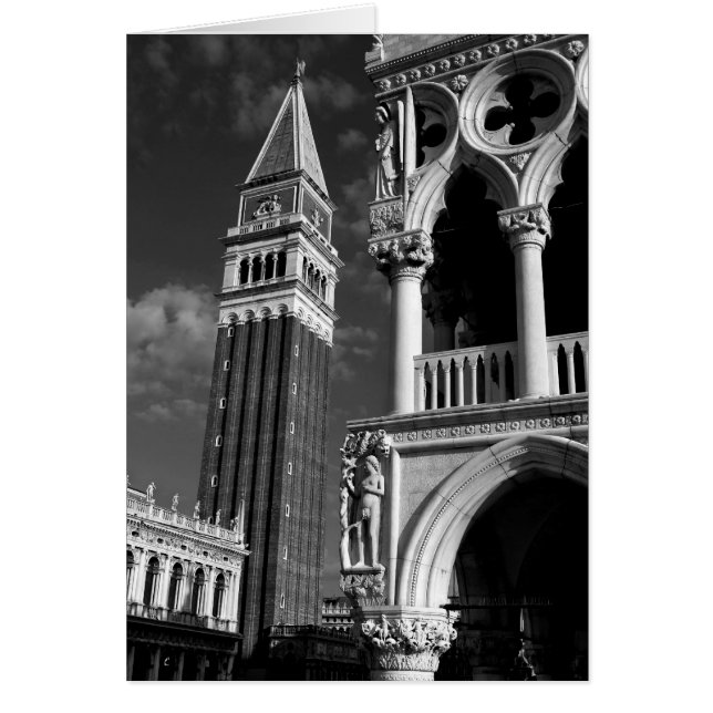 Tour San Marco de Venise & Palais des Doges (Devant)
