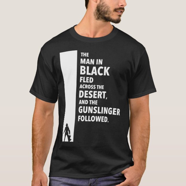 Tour sombre - T-shirt blanc désert (Devant)