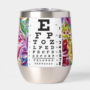 Tourbillon à vin thermique Floral Eye Chart