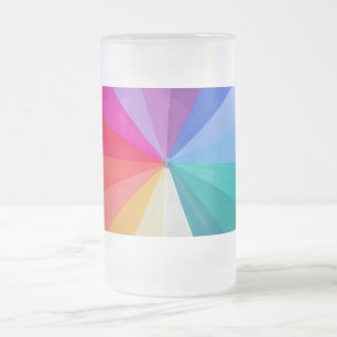 tourbillon de couleurs mug classique givré 16 oz