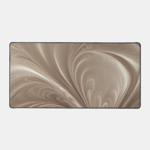 Tourbillon de Crème - Design Abstrait Coulant Beig