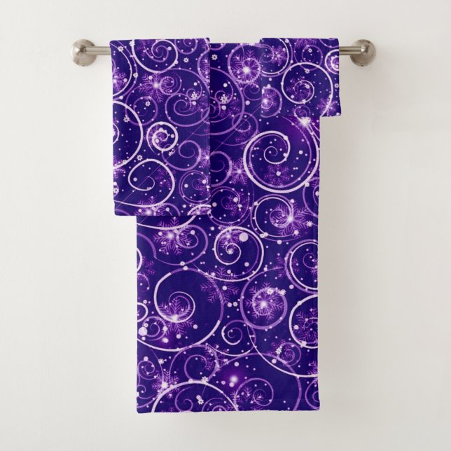 Tourbillon d'hiver violet (En situation)