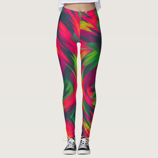 Tourbillon dynamique - Leggings d'énergie néon (Devant)