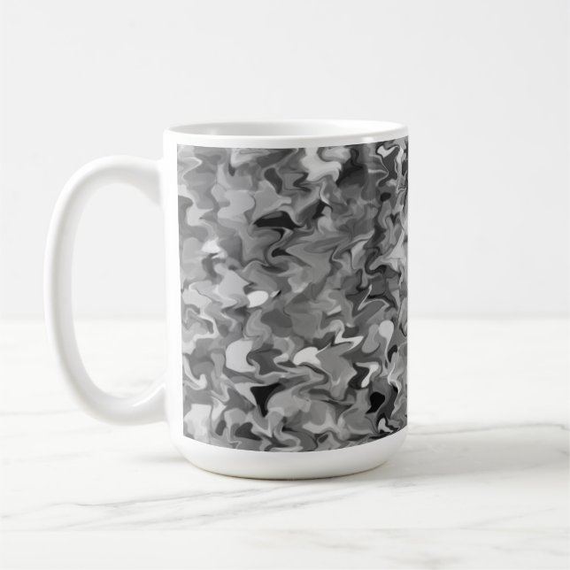 Tourbillon gris 15oz Mug (Gauche)