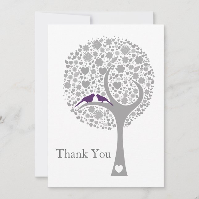 tourbillon rousse lovebirds mod mariage Merci (Devant)