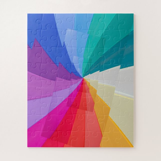 tourbillons multicolores sur Puzzle (Vertical)