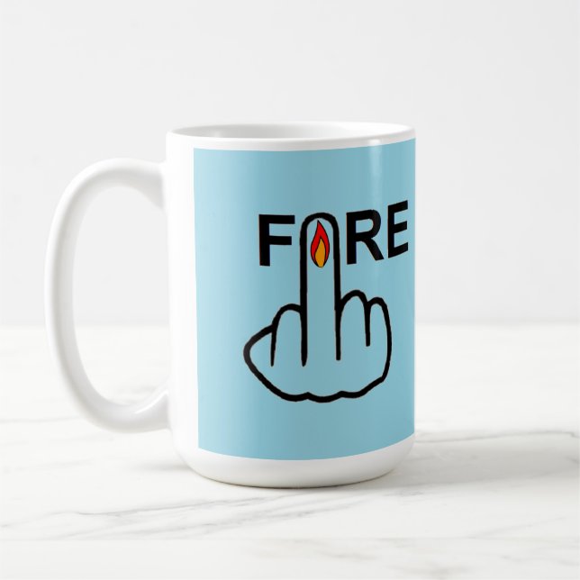 Tournage d'incendie d'Oiseau de Mug (Gauche)