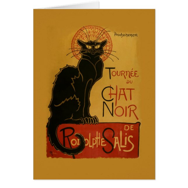 Tournee de Conversation Noir Chat noir (Devant)