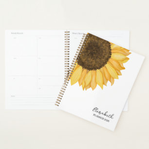 Tournesol à l'aquarelle