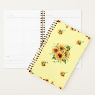 Tournesol aquarelle – Graphique floral