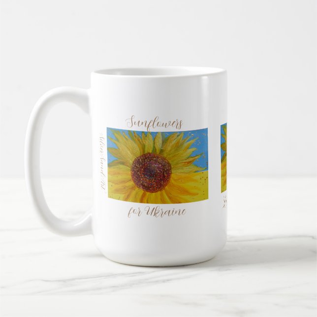 Tournesol Artsy Mug Peint (Gauche)