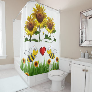 Tournesol Bumblebee rideau de douche