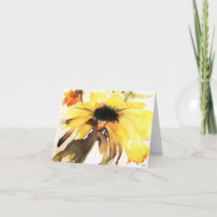 Tournesol - Carte BLANC