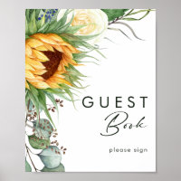 Tournesol Country Bold | Signe du livre d'or