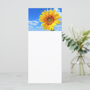 Tournesol et Abeilles sur le Menu d'Été de Ciel Bl