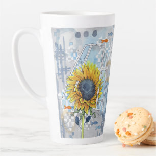 Tournesol et rêves Grosse Mug Latte