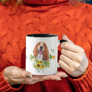 Tournesol Eucalyptus Basset Hound Mug